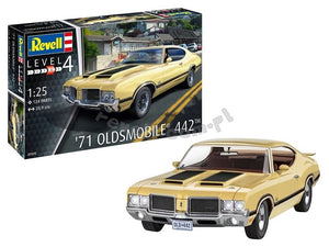 Revell 67695 Model Set &amp;#39;71 Oldmobile 442 Coupe 1/25 – Bild 2