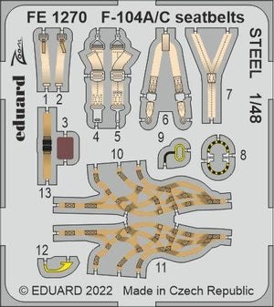 Eduard BIG49335 F-104C KINETIC MODEL 1/48 – zdjęcie 5