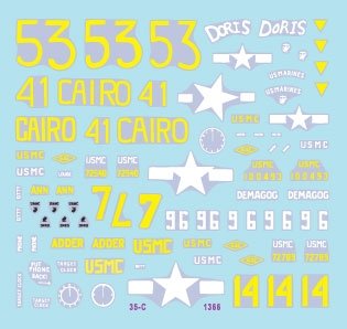 Star Decals 35-C1366 US PACIFIC WARS - IWO JIMA USMC Sherman tanks 1/35 – image 3