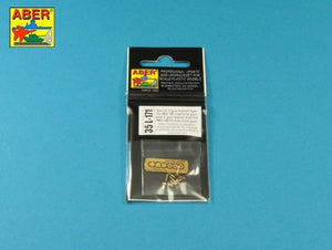Aber 35L-171 Set of gun barrel tips for MG 08 x3 pcs. And barrel tips for MG 08/15 x 3 pcs. 1/35 – zdjęcie 8