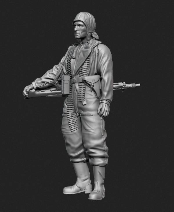 Panzer Art FI35-132 German fallschirmjäger Oder Front No.2 1/35