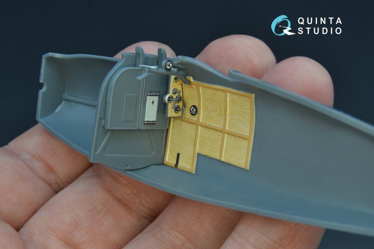 Quinta Studio QD48174 Albatros D.III 3D-Printed &amp;amp; coloured Interior on decal paper (for Eduard kit) 1/48 – zdjęcie 6