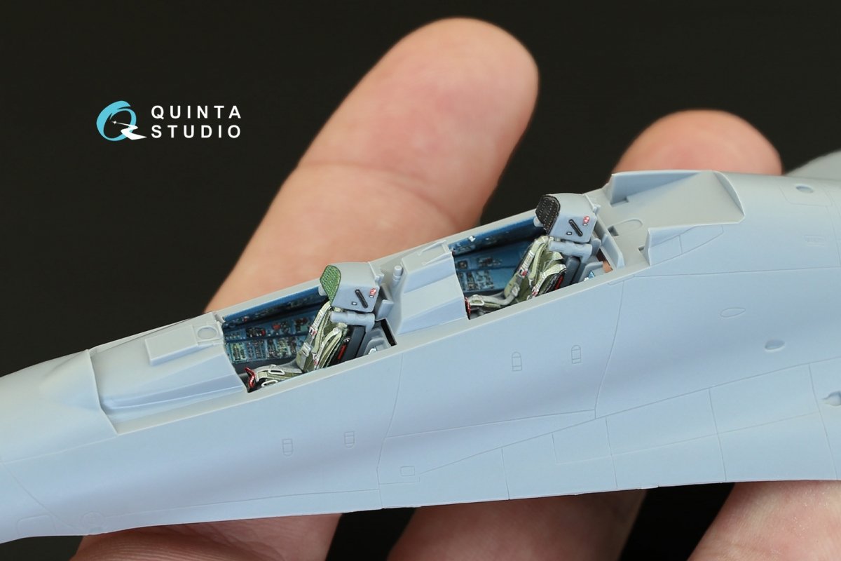 Quinta Studio QD48001 Yak-3 3D-Printed &amp;amp; coloured Interior on decal paper (for 4814 Zvezda kit) 1/48 – zdjęcie 6