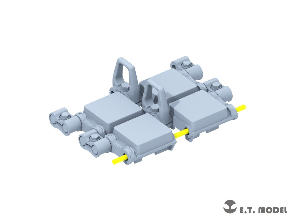 E.T. Model P35-407 Russian T-72 MBT Family Workable Track Type 1 3d Printed 1/35 – zdjęcie 3