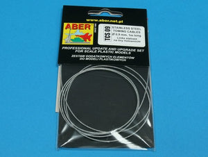 Aber TCS09 Stainless Steel Towing Cables 0,9mm, 1m long – zdjęcie 4