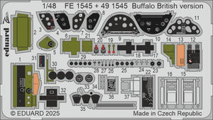 Eduard 491545 Buffalo British version TAMIYA 1/48