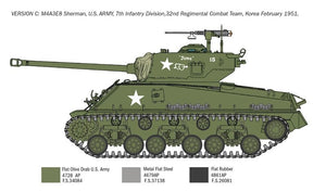 Italeri 6586 Sherman M4A3E8 - Korean War 1/35 – zdjęcie 5