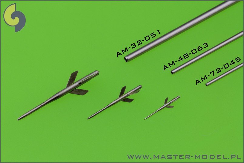 Master AM-48-063 MiG-21 F-13 (Fishbed C) - Pitot Tube 1/48 – Bild 4