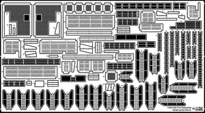 MK1 Design MD-20021 US Navy Aircraft Carrier CV-6 Enterprise Detail Up Parts Dx for Trumpeter 1/200 – image 51