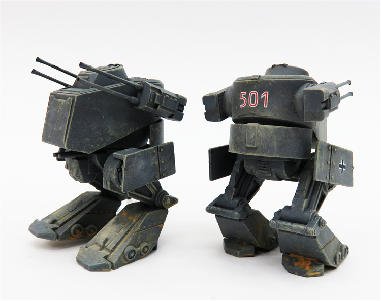 Modelcollect UA72195 Fist of War German WWII Blf-100A light fighting Mech 1/72 – zdjęcie 3