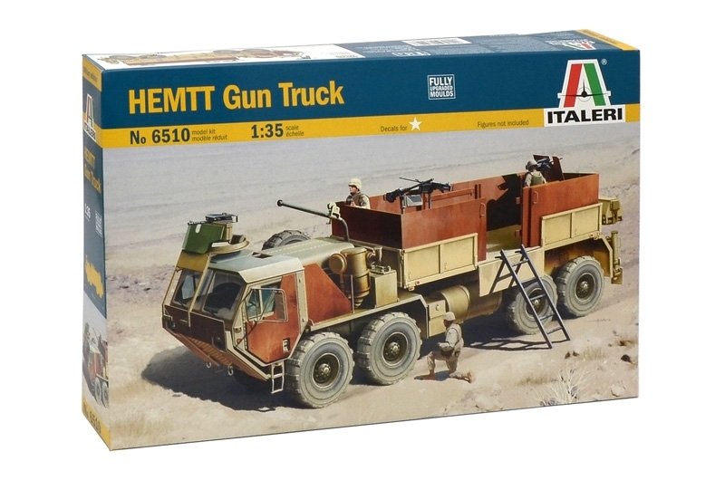 Italeri 6510 HEMTT Gun Truck 1/35 – zdjęcie 2