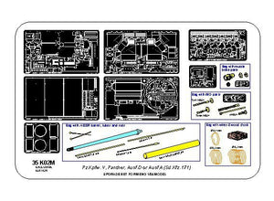 Aber K02M Pz.Kpfw. V Ausf.D/ A (Sd.Kfz.171) Panther 1/35 – image 27