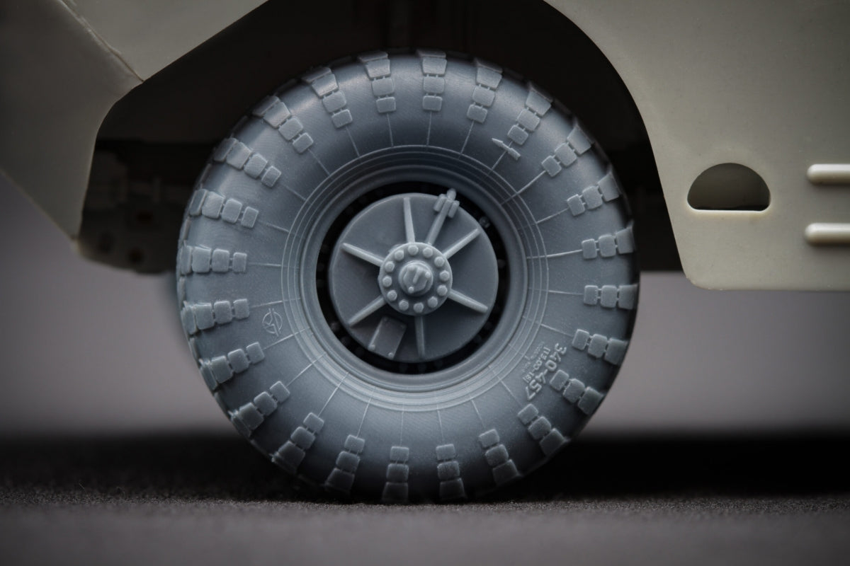 ScaleX WM 35013 BRDM 2 Ordinary wheel set (for Trumpeter) 1/35