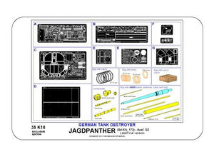 Aber 35K18 Sd,Kfz. 173 Jagdpanther - late/final version 1/35 – image 14