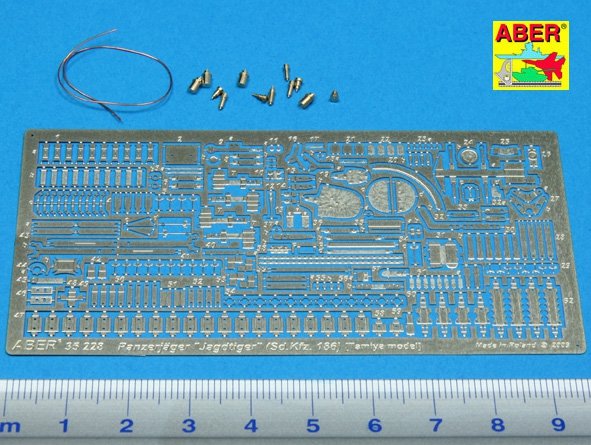 Aber 35228 Jagdtiger (Sd.Kfz. 186) - vol. 1 - basic set 1/35 – zdjęcie 2