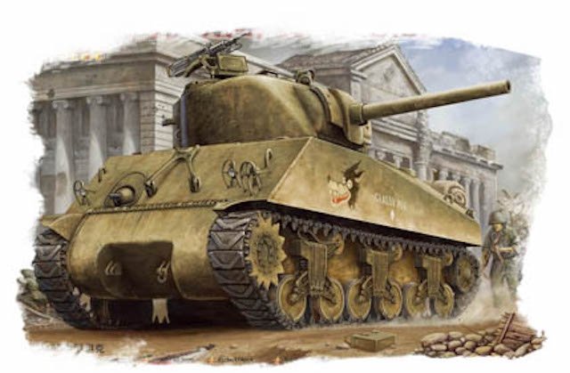 Hobby Boss 84803 U.S M4A3 TANK 1/48