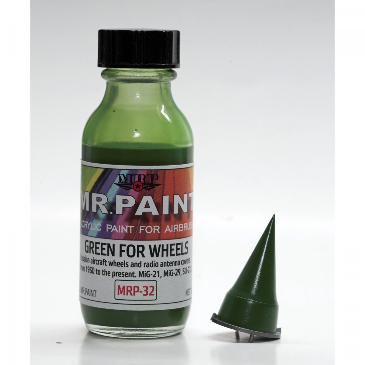 MR. Paint MRP-032 Green For Wheels from 1960 to the present 30ml – zdjęcie 3