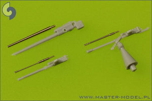 Master SM-200-008 German battleship Bismarck - anti-aircraft armament barrels - 37 mm SKC/30 (16 pcs), 20 mm C/30 (12 pcs), 20 mm C/38 (8 pcs) – zdjęcie 3