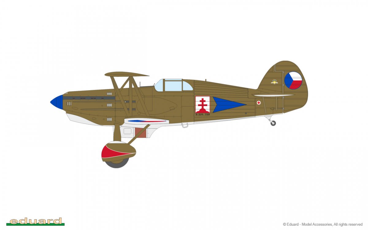 Eduard 8192 Avia B-534 IV serie 1/48 – zdjęcie 14