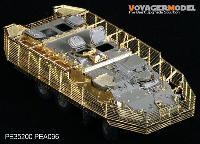 Voyager Model PE35200 Stryker M1126 w/Slat Armor (For AFV35126) include Slat Armor, Space Armor, Suspension cover 1/35 – zdjęcie 5