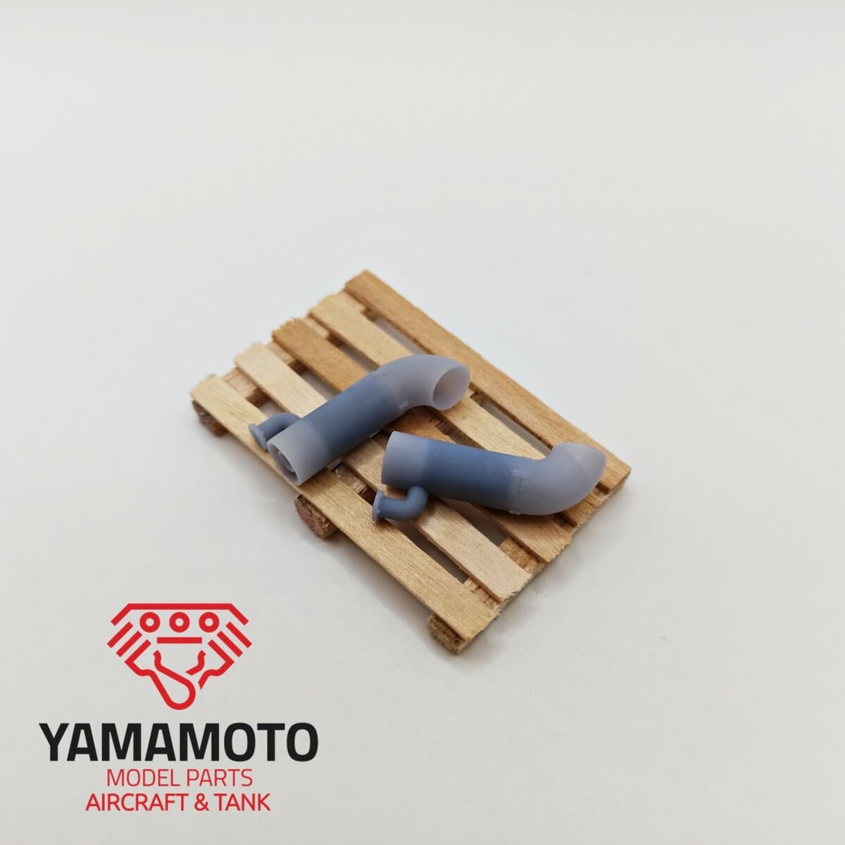 Yamamoto YMP3503 Zestaw tłumików Flammvernichter do Tiger II/E-50/E-75 Typ 2 1/35