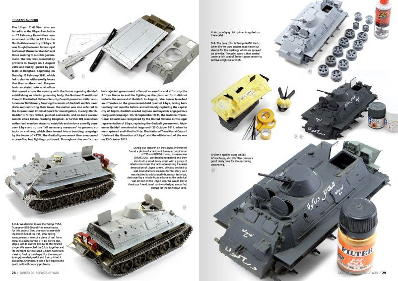 AK Interactive AK4832 TANKER ISSUE 08 BEASTS OF WAR (English) – immagine 4