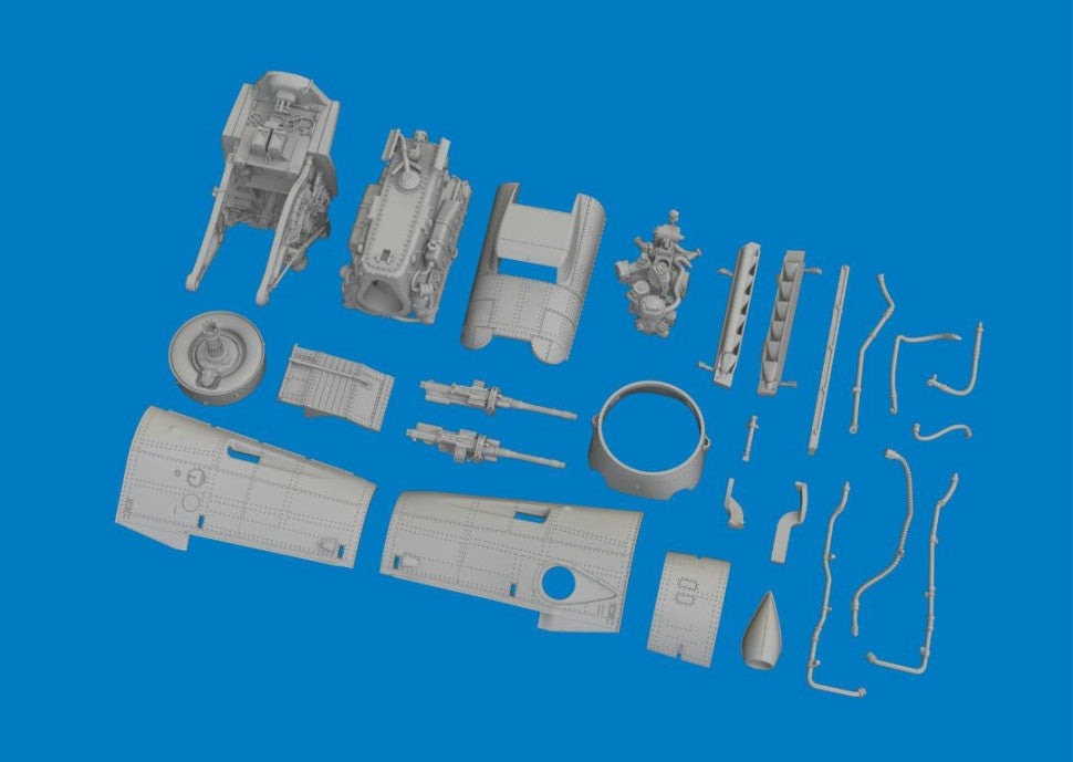 Eduard 672400 Bf 109G-10 Mtt Regensburg Engine EDUARD 1/72 – zdjęcie 3