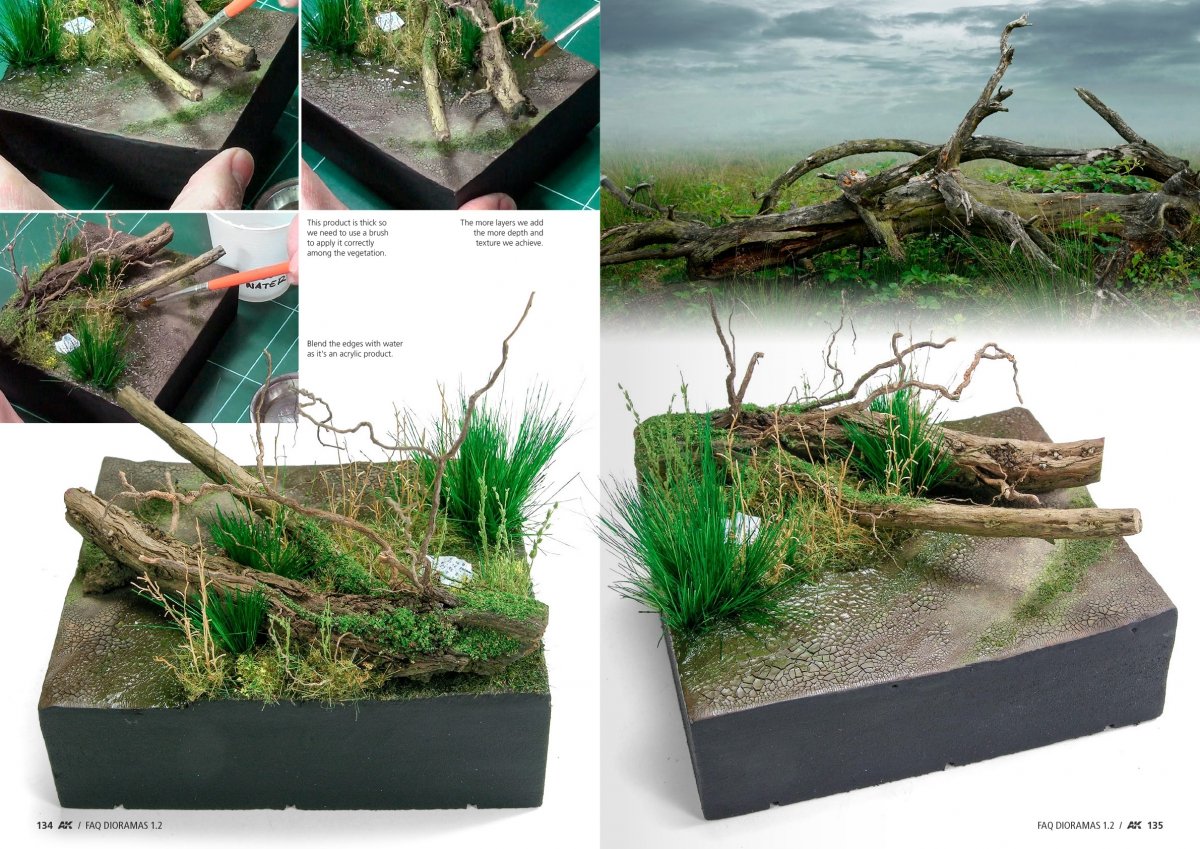 AK Interactive AK8050 DIORAMAS F.A.Q 1.2 EXTENSION – WATER, ICE &amp;amp; SNOW (English) – immagine 5