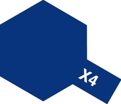 Tamiya X4 Blue (81504) Acrylic paint 10ml – zdjęcie 2