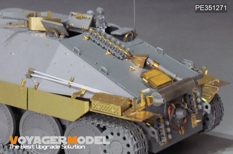 Voyager Model PE351271 WWII German Sd.Kfz.138/2 Hetzer Tank Destroyer Early Version For TAKOM 1/35 – zdjęcie 7