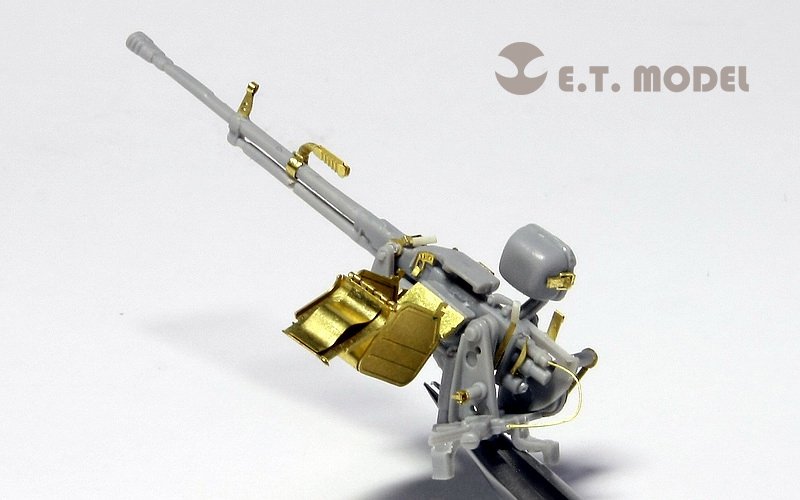 E.T. Model EA35-015 Chinese PLA 12.7mm AA Machinegun + Ammo Box 1/35 – zdjęcie 4