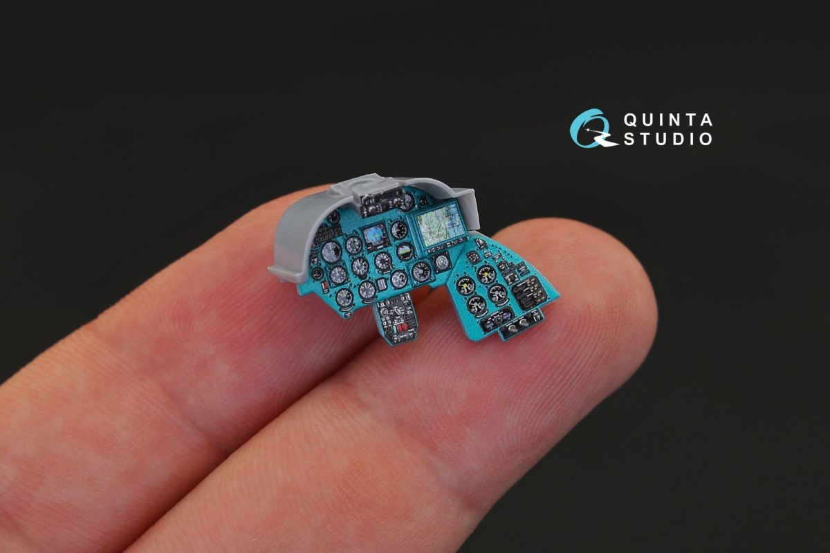 Quinta Studio QD48155 Mi-24P 3D-Printed &amp;amp; colored Interior on decal paper (for Zvezda kit) 1/48 – image 6