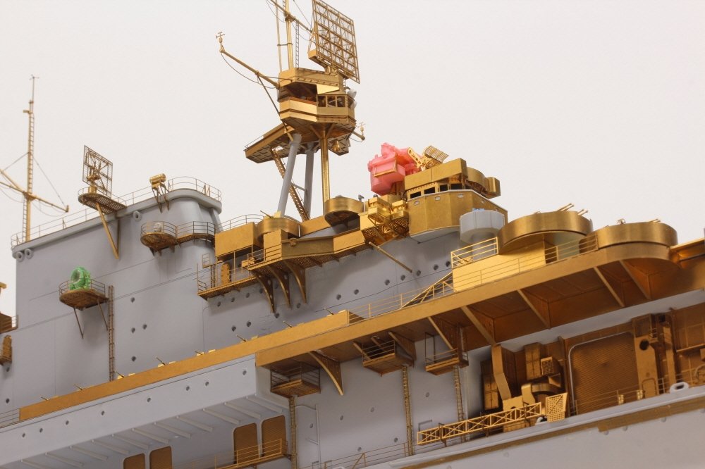 Pontos 27010fn 1/200 USS CV-6 Enterprise 1942 Detail Up Set (Teak Tone wooden deck) 1/200 – zdjęcie 30