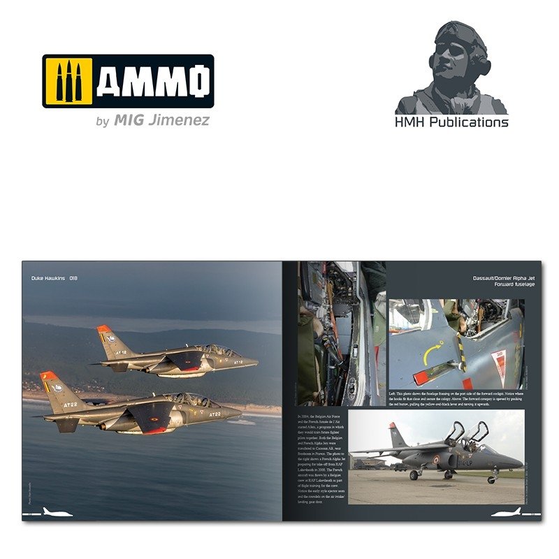 HMH Publications DH-018 Dassault / Dornier Alpha Jet (English VErsion) – zdjęcie 4