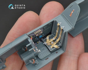 Quinta Studio QD48094 Bf 109G-6 3D-Printed &amp;amp; coloured Interior on decal paper (for Eduard kit) 1/48 – zdjęcie 7