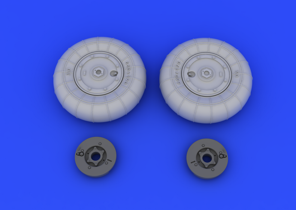 Eduard 648158 Bf 109G-10 wheels 1/48 (EDUARD) – zdjęcie 4