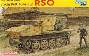 Dragon 6640 7.5cm PaK 40/4 auf RSO 1/35