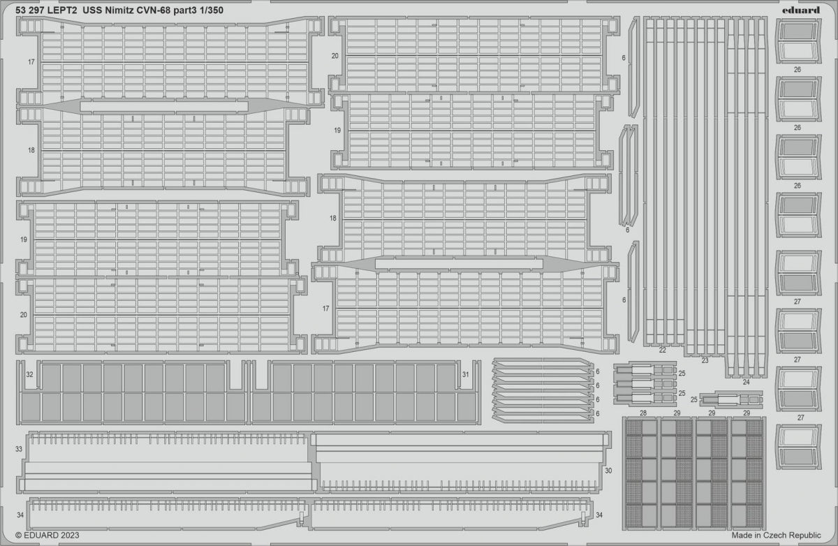 Eduard BIG5369 USS Nimitz CVN-68 PART I Trumpeter 1/350 – image 4