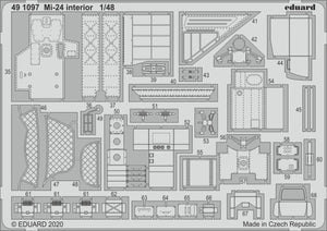 Eduard 491097 Mi-24 interior 1/48 ZVEZDA – image 2