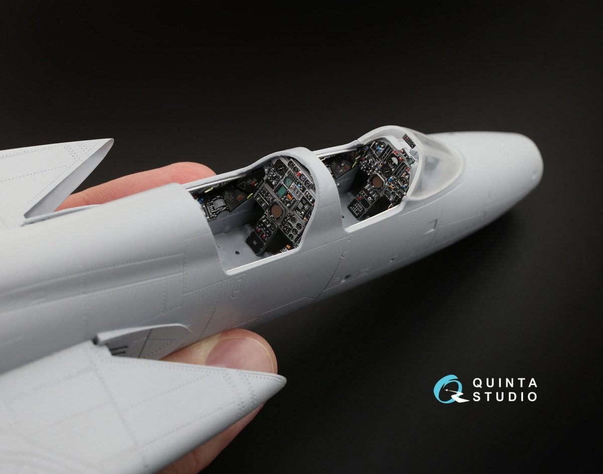 Quinta Studio QD48073 F-105G 3D-Printed &amp;amp; coloured Interior on decal paper (for HobbyBoss kit) 1/48 – zdjęcie 6