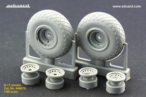 Eduard 648078 B-17 wheels 1/48 REVELL, MONOGRAM – zdjęcie 3
