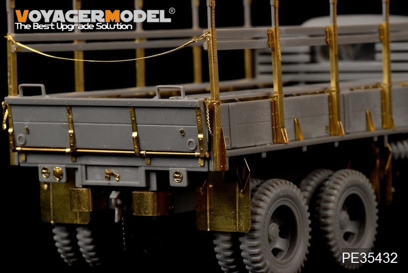 Maquette Voyager PE35432 Camion Studebaker US6 russe de la Seconde Guerre mondiale pour ITALERI 6499 / ICM 35511 1/35  – image 5