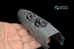 Quinta Studio QD48074 F-14D 3D-Printed &amp;amp; colored Interior on decal paper (for AMK kit) 1/48 – image 6