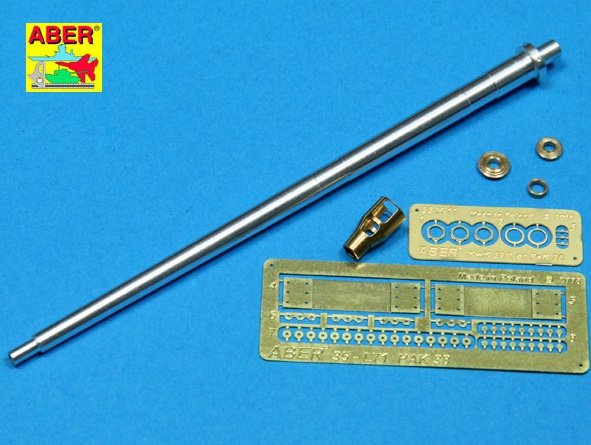 Aber 35L-071 Germ.5cm barrel for anti-tank gun Pak 38 1/35