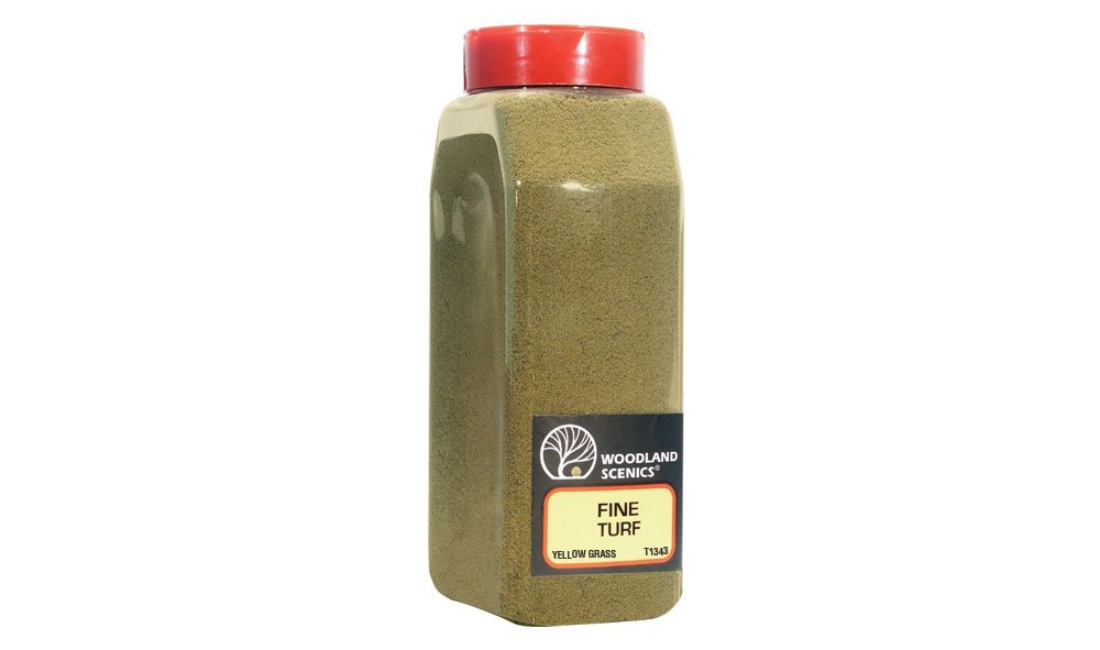 Woodland Scenics WT1343 Yellow Grass Fine Turf 1L – zdjęcie 2