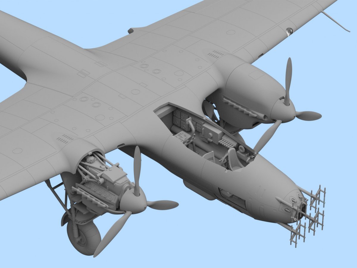 ICM 72306 Do 215B-5 WWII German Night Fighter 1/72 – image 9