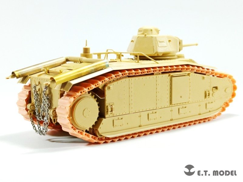 ET Model P35-019 WWII French Battle Tank B1 bis Workable Track ( 3D Printed ) 1/35 – image 6
