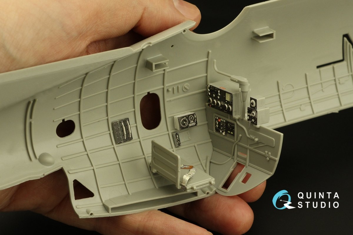 Quinta Studio QD32164 TBF-1C Avenger 3D-Printed &amp;amp; coloured Interior on decal paper (Trumpeter) 1/32 – zdjęcie 11