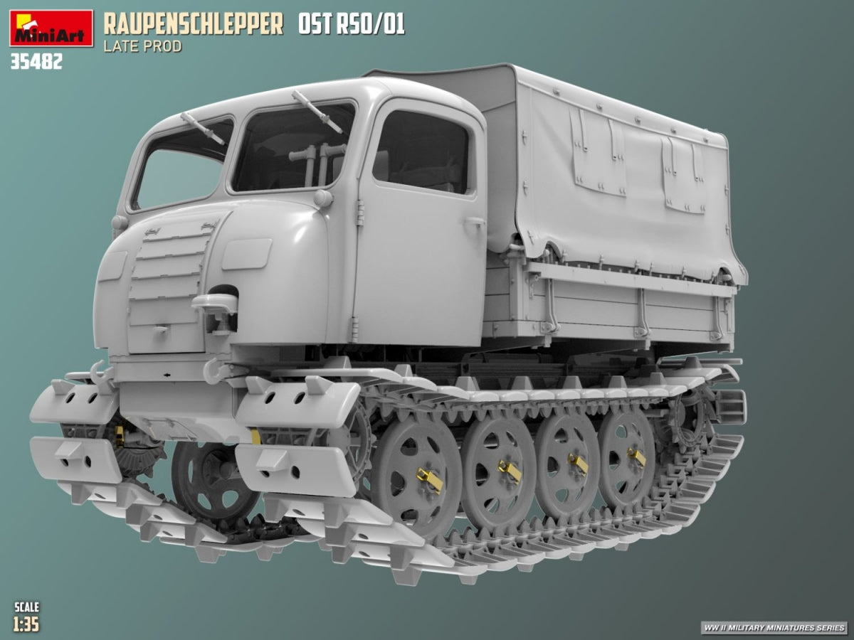 MiniArt 35482 Raupenschlepper Ost RSO/01. Late Prod 1/35 – zdjęcie 2