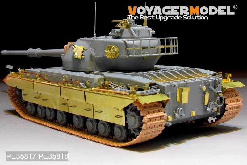 Voyager Model PEA386 British Conqueror MK.II Heavy Tank MK2 Track covers (For DRAGON 3555) 1/35 – image 3